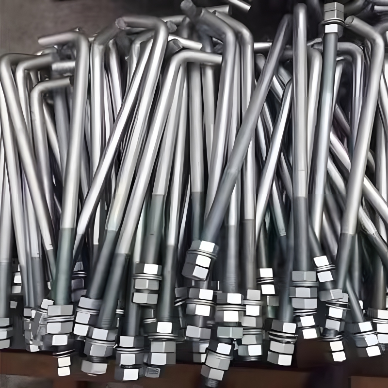products steel structures public civil buildings steel frames anchor bolts 003